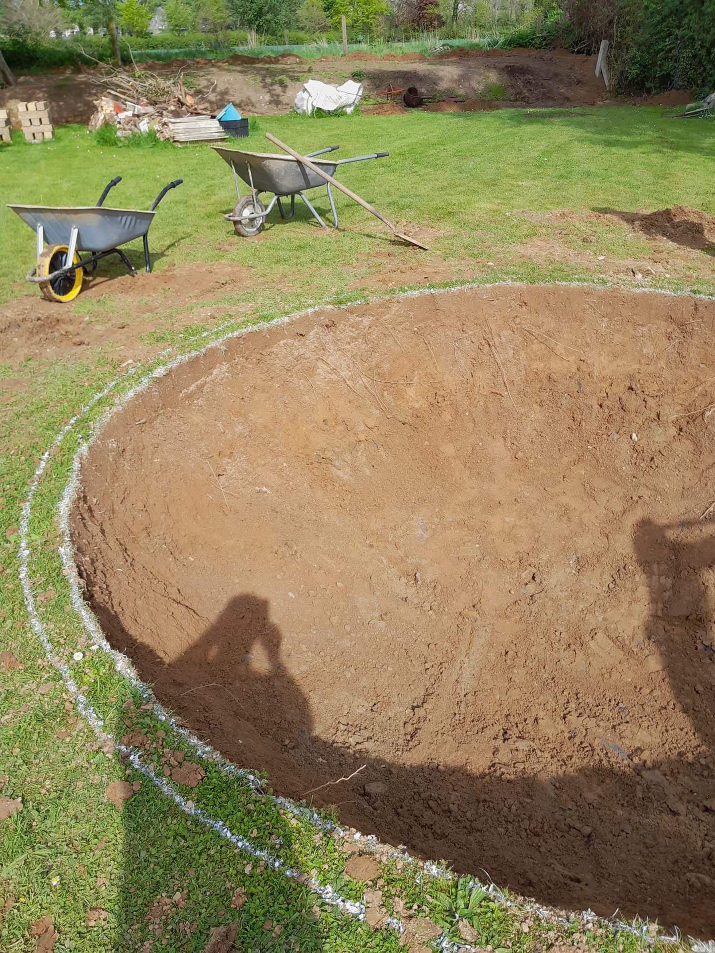 Inground Trampoline Installation